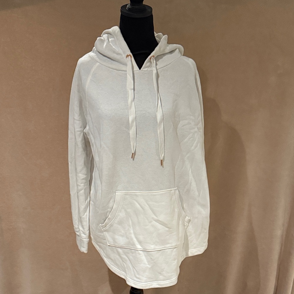 Xersion White Cowl Neck Sweater
